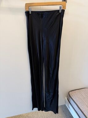 Rails Black ladies satin pants NWOT Silvi pant size Medium